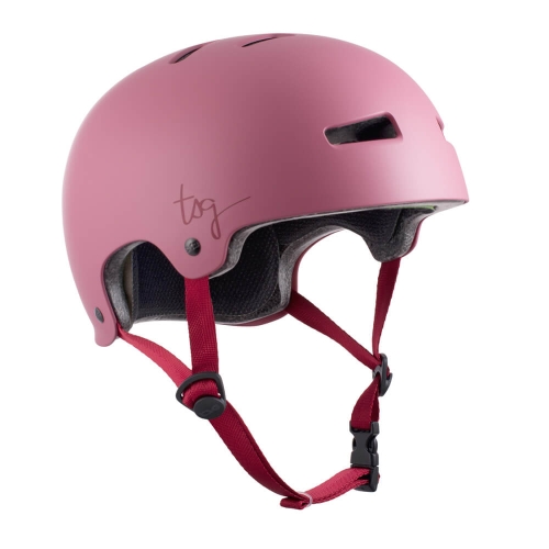 Kask na deskę TSG Evolution WMN różowy mat