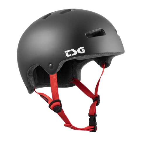 Kask TSG Superlight w kolorze czarny mat – lekki kask na deskorolkę i skatepark