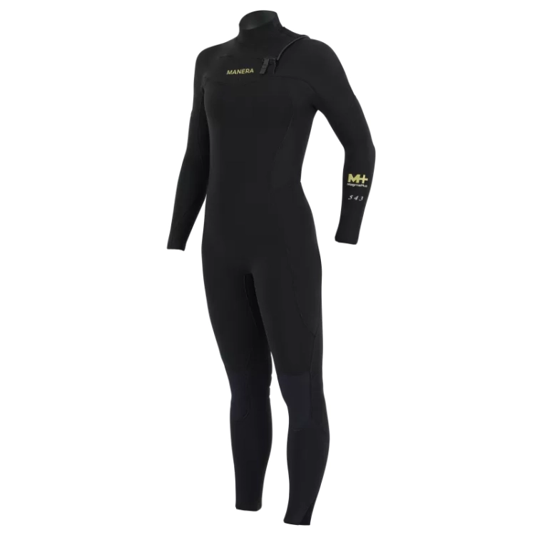 DAMSKA PIANKA NEOPRENOWA MANERA MAGMA FZ 5:4:3 MM CZARNA - FRONT.webp