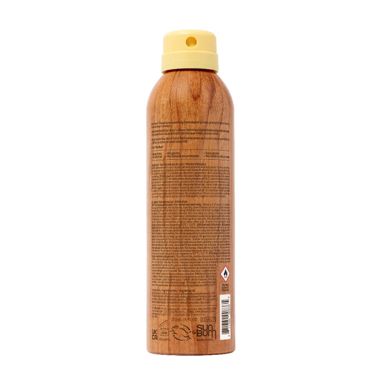 Lekki spray przeciwsłoneczny Sun Bum SPF 50, zapewniający łatwą aplikację i szybkie wchłanianie