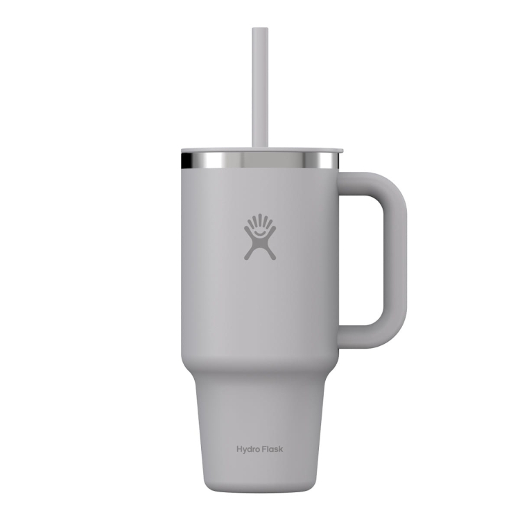 Hydro Flask Travel Tumbler 950ml Birch – duży kubek termiczny z rączką, długo trzyma zimno.