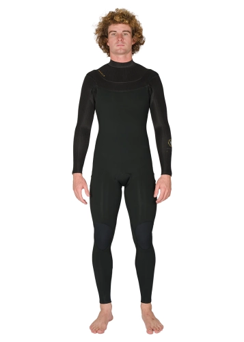 Pianka Vissla New Seas 4/3 mm z V-zip to wygoda i izolacja na Bałtyk, Portugalię i Maroko. Ekologiczny neopren, szczelne zapięcie.