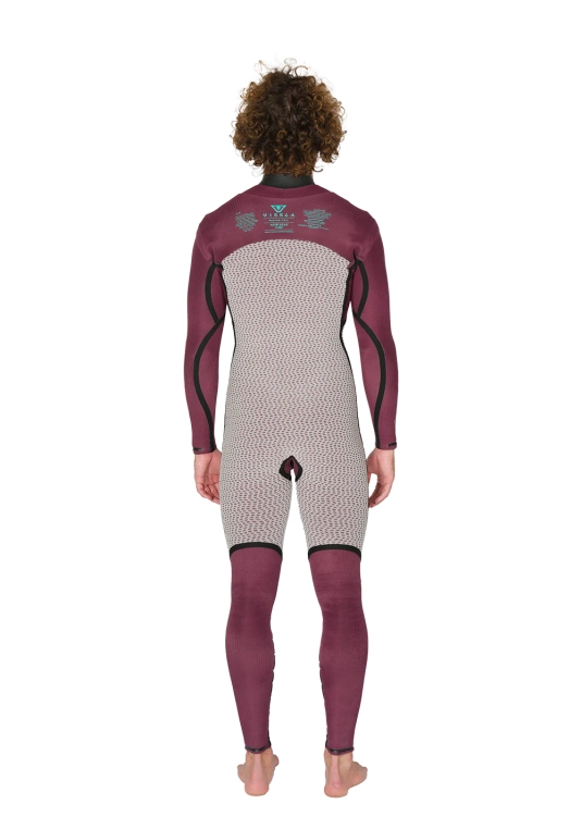 Pianka Vissla New Seas 4/3 mm z V-zip to wygoda i izolacja na Bałtyk, Portugalię i Maroko. Ekologiczny neopren, szczelne zapięcie.