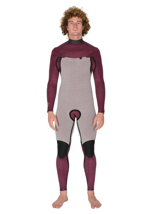 Pianka Vissla New Seas 4/3 mm z V-zip to wygoda i izolacja na Bałtyk, Portugalię i Maroko. Ekologiczny neopren, szczelne zapięcie.