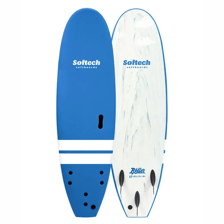 Softech Roller – pierwsza deska surfingowa z finami VFS