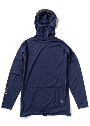 Vissla Warm Seas – granatowa lycra z kapturem i ochroną UV