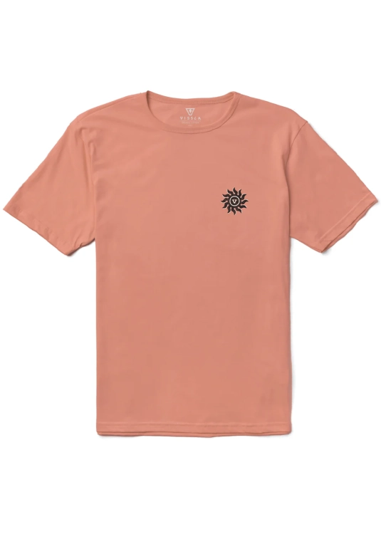 Vissla Spins Papaya – koszulka premium z bawełny organicznej
