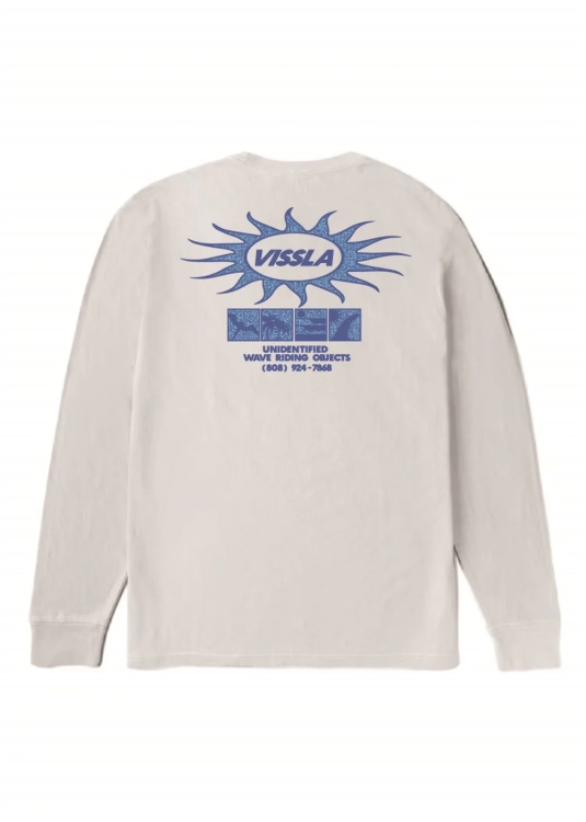 Bawełniany Longsleeve Vissla Unidentified Biały (id: 4676)