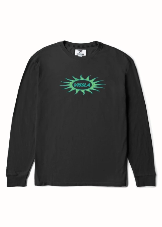 Bawełniany Longsleeve Vissla Unidentified Czarny (id: 4677)