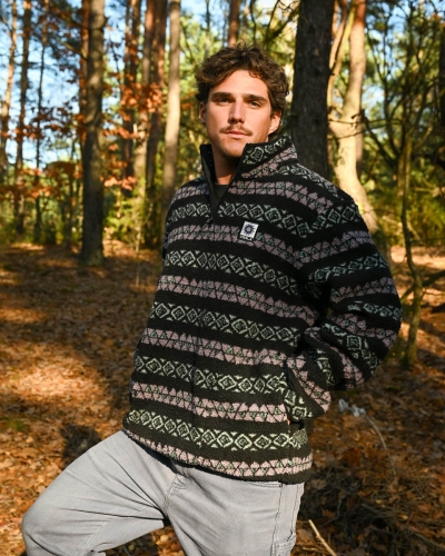 Polar z suwakiem Hiking Ice Sherpa Fleece Black (id: 4708)