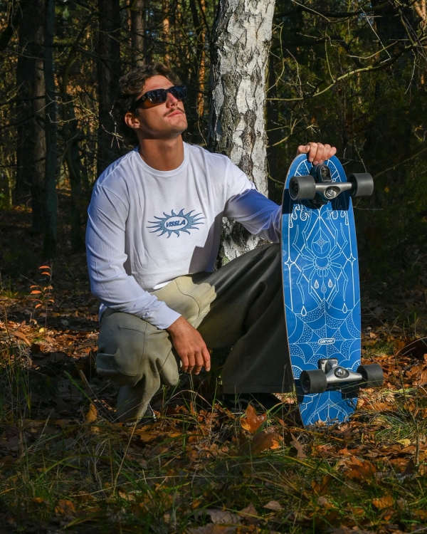 Bawełniany Longsleeve Vissla Unidentified Biały 1.jpg