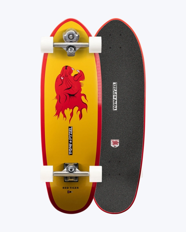 Deska surfskate Yow x Pyzel Red Tiger 32,6