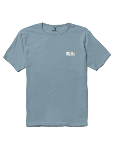 Błękitna koszulka Vissla Surf Farm Organic.jpg