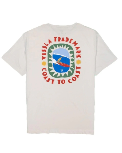 Koszulka Vissla Coast to Coast Eco Bone.jpg