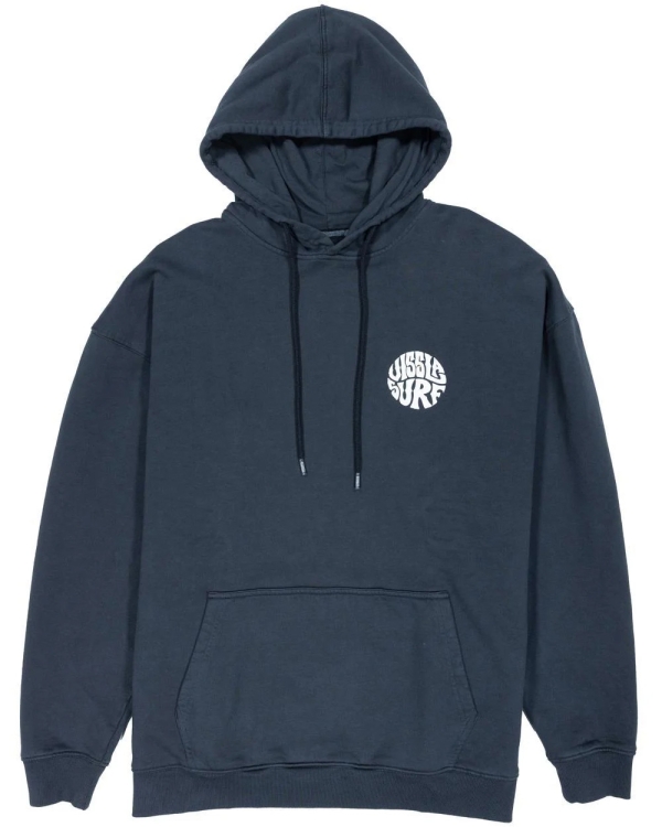 Czarna bluza z kapturem Vissla Sun Flower ECO.jpg