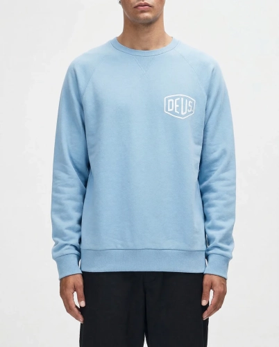 Bluza Deus Ex Machina Biarritz Address Crew Bonnie Blue 4.jpg.webp