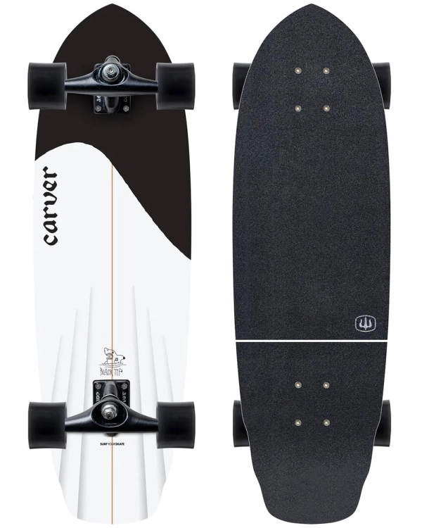 Deska surfskate Carver Black Tip 32.5" 10.jpg