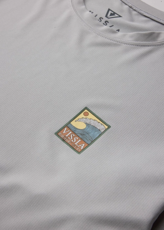 Koszulka szybkoschnąca Vissla Pro Comp LS Storm Grey (id: 4866)