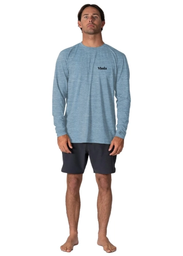 Koszulka szybkoschnąca Vissla Pro Comp LS Faded Denim (id: 4867)