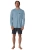 Koszulka szybkoschnąca Vissla Pro Comp LS Faded Denim (id: 4867)