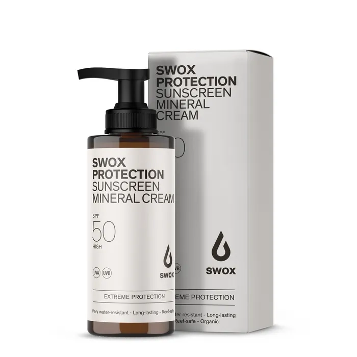 Mineralny krem z filtrem SWOX SPF50 150ml organiczny i przeciwsłoneczny (id: 2416)