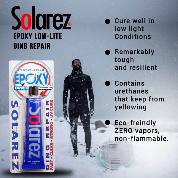 Zestaw naprawczy do deski surf Solarez Epoxy Low-Lite (id: 3130)