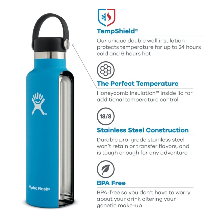 Butelka Hydro Flask 621 ml z szerokim otworem