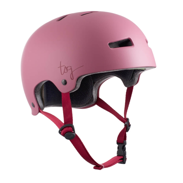 Kask na deskę TSG Evolution WMN różowy mat.jpg