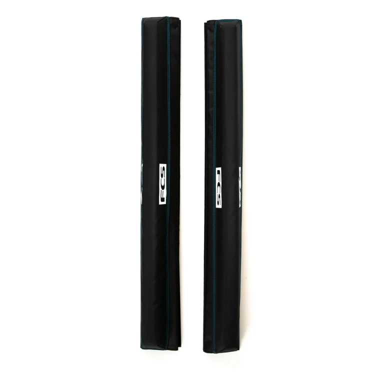 Poduchy ochronne na relingi do przewożenia deski surf FCS Rack Pads Black 740mm (id: 2162)