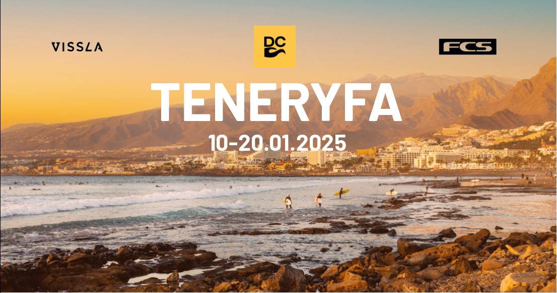 Teneryfa surfing wyjazd Styczeń 2025