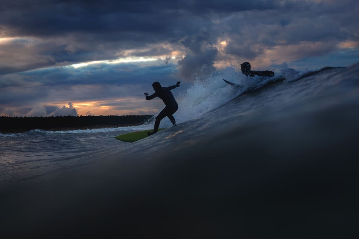 Surfing na Bałtyku