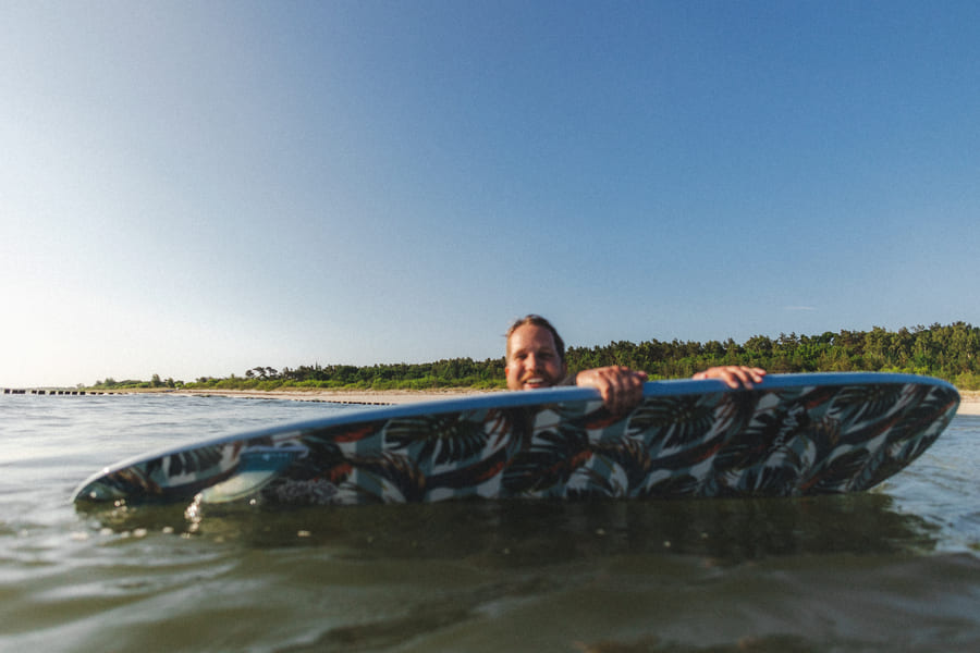 Baltyk surfing na desce  _R1A4677