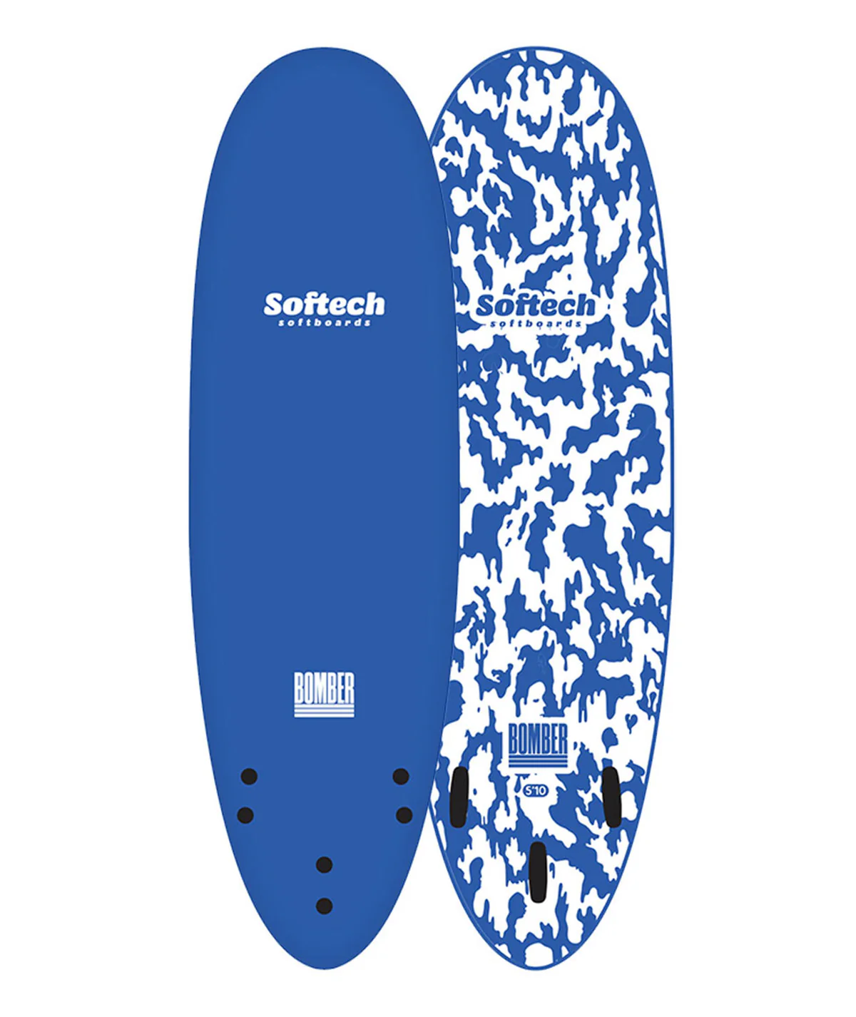 Deska surfingowa Softech Bomber 6'4 Niebieska