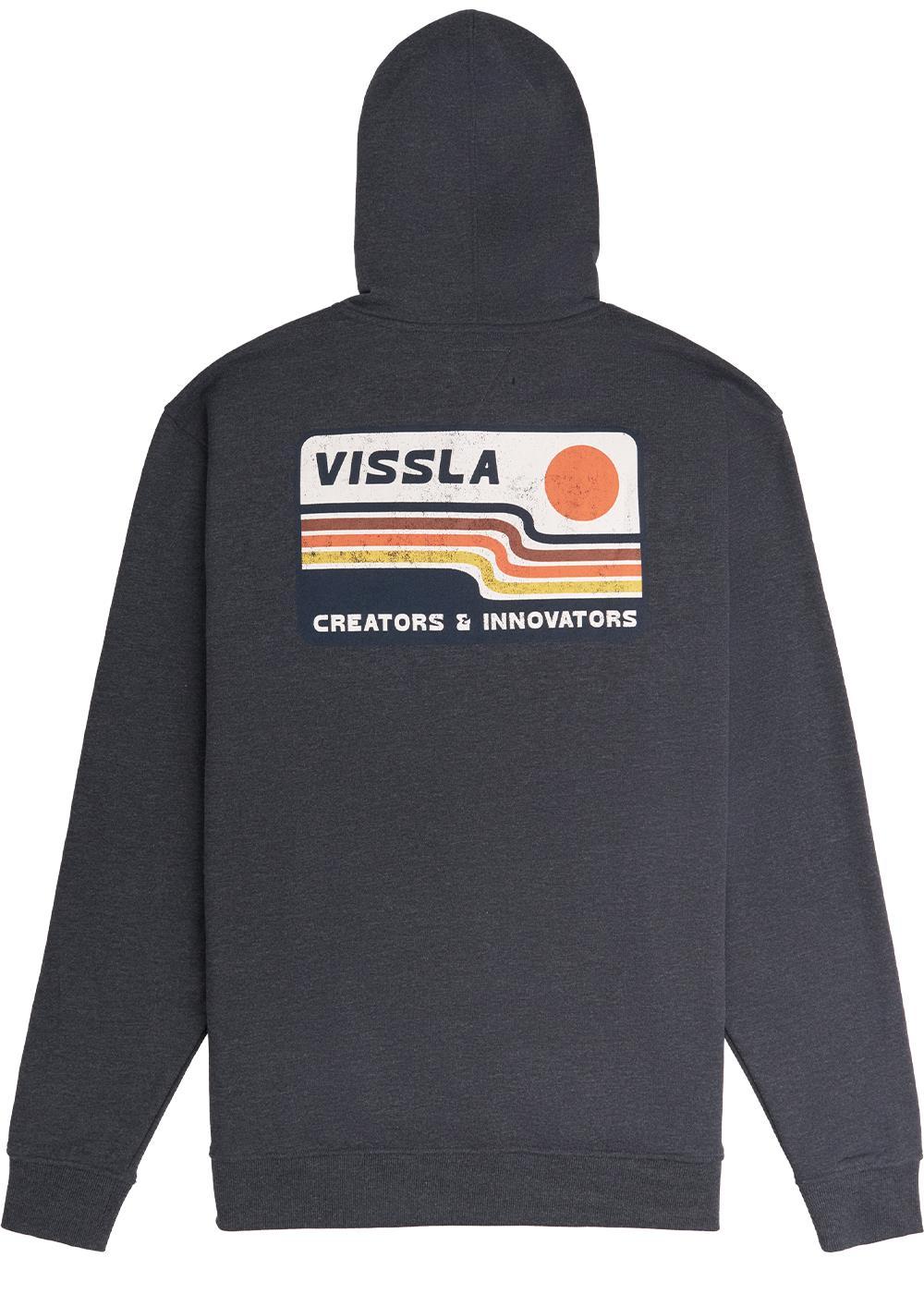 Szara bluza z kapturem oversize Vissla Coastal