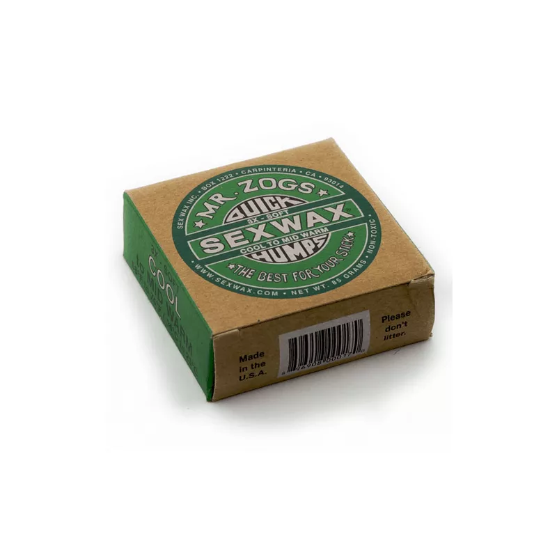 Wosk do surfingu SEXWAX Zielony 14-23 C 