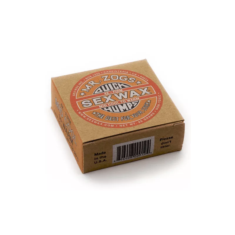 Wosk do surfingu SEXWAX Pomarańczowy 18-26 C