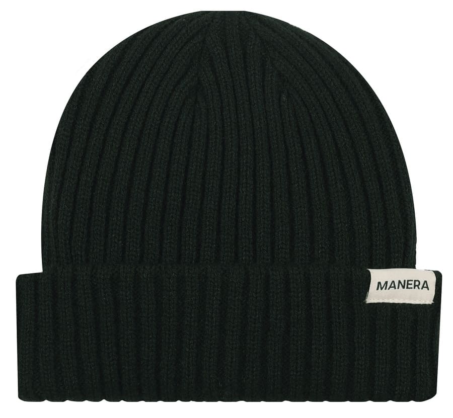 Ciepła czapka zimowa Manera Beanie Czarna