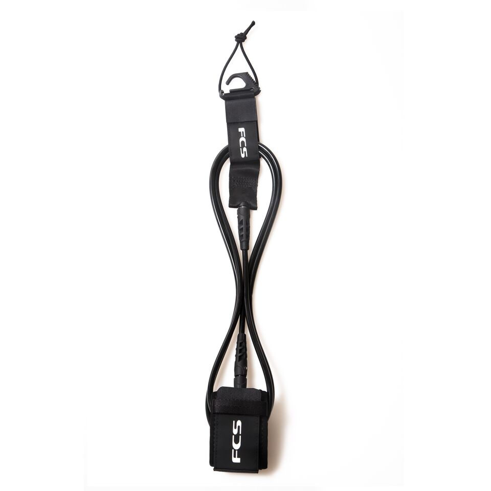 Leash FCS Regular Black 8'