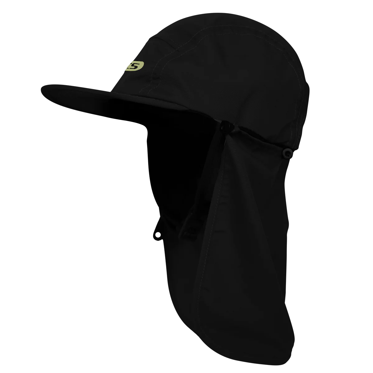 Czapka z daszkiem na surfing FCS Surf Cap Czarna