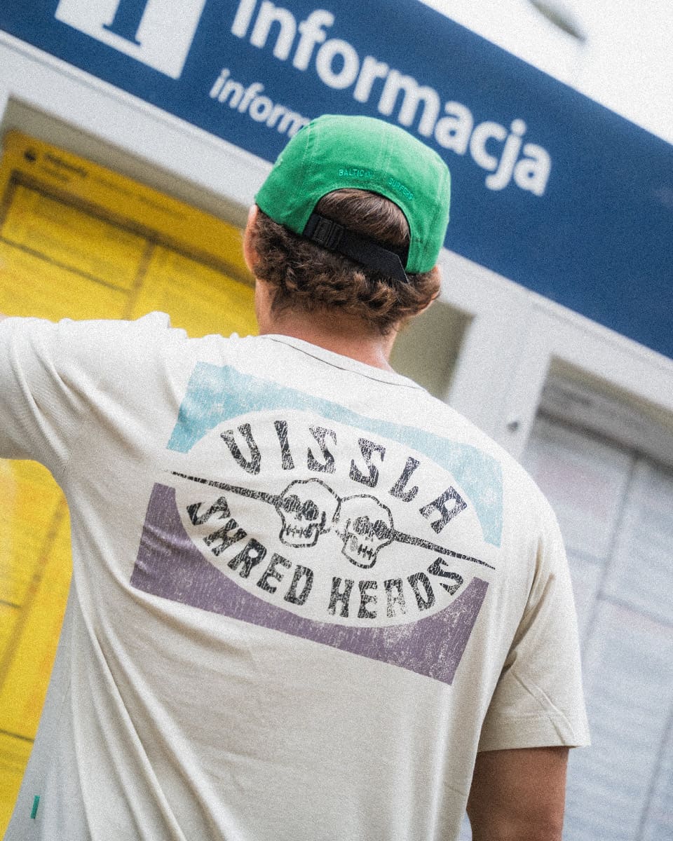 Koszulka z bawełny organicznej Vissla Shred Heads XXL