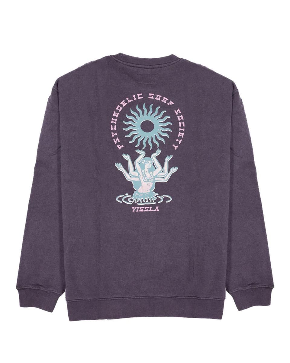 Fioletowa bluza Vissla Hula Hands