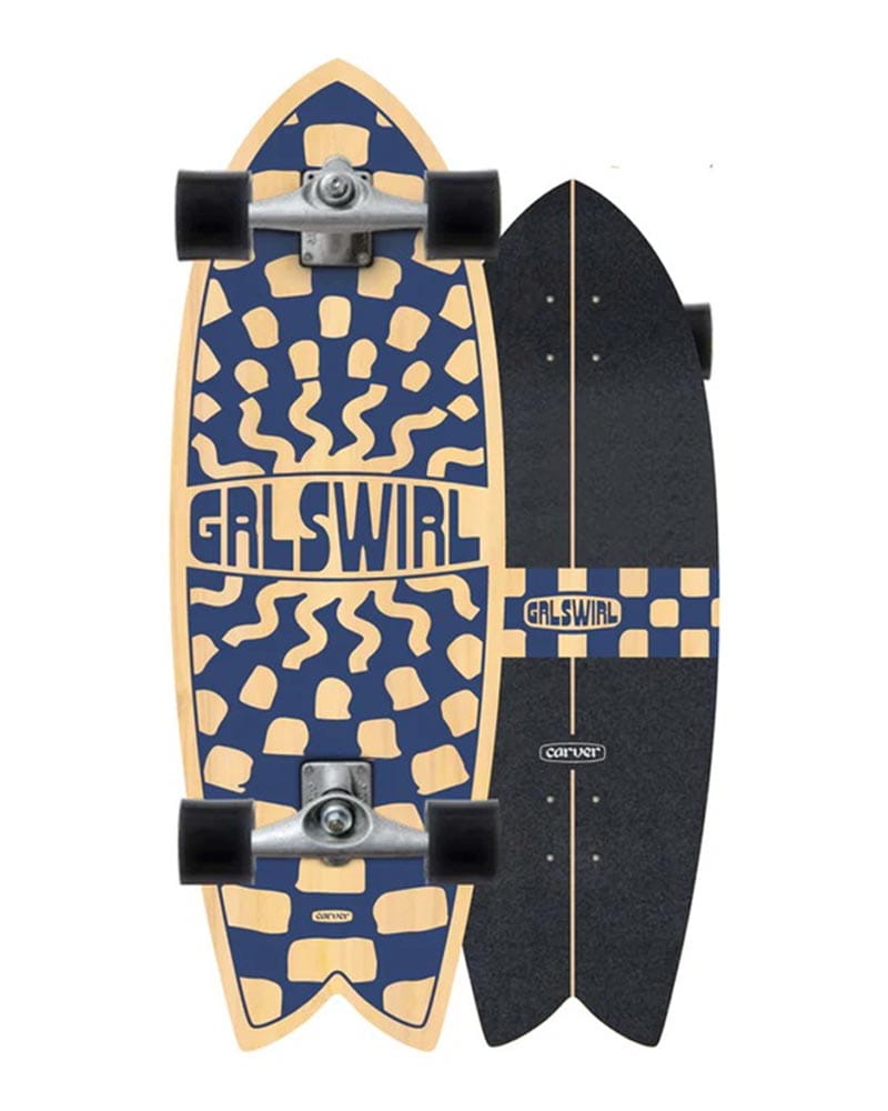 Deska surfskate Carver GirlSwirl Swirlcheck 29.25"