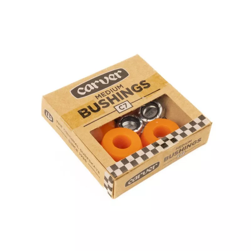 Bushingi do trucków Carver C7 Medium Set 84A Pomarańczowe