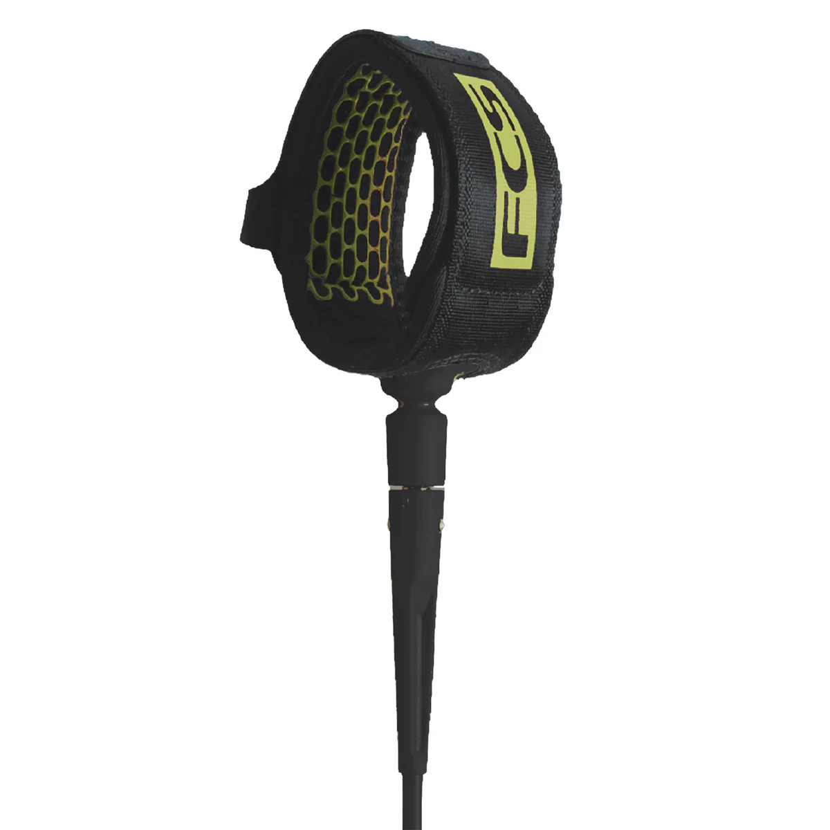 Leash FCS All round longboard Czarno/Zielony 9'