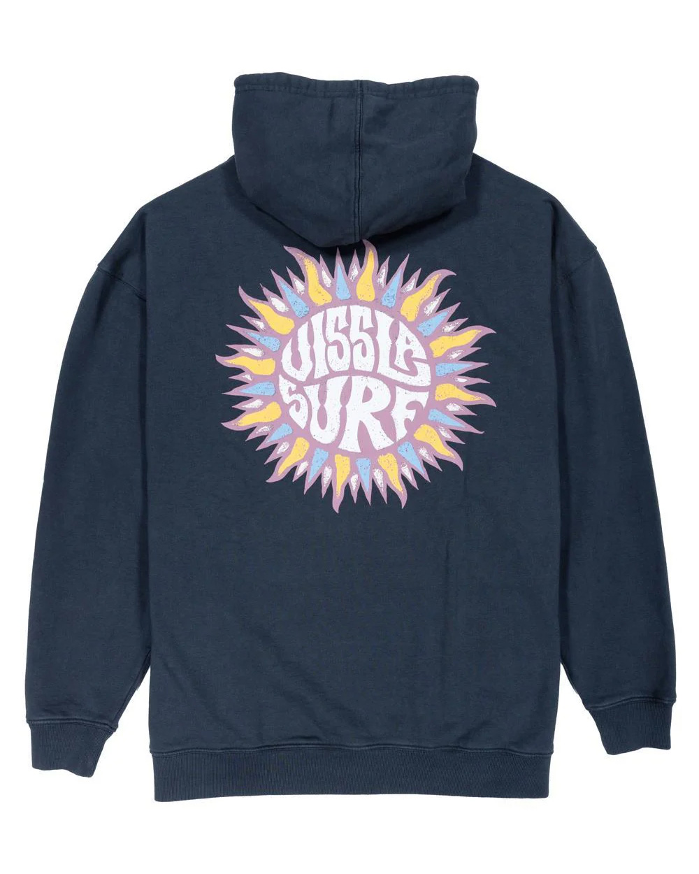 Czarna bluza z kapturem Vissla Sun Flower ECO