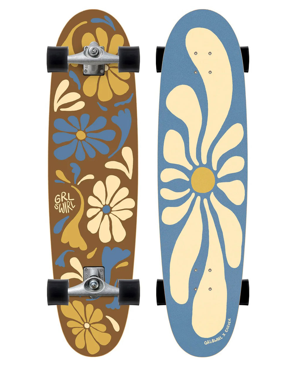 Deska surfskate Carver Longswirl 38" GRLSWIRL