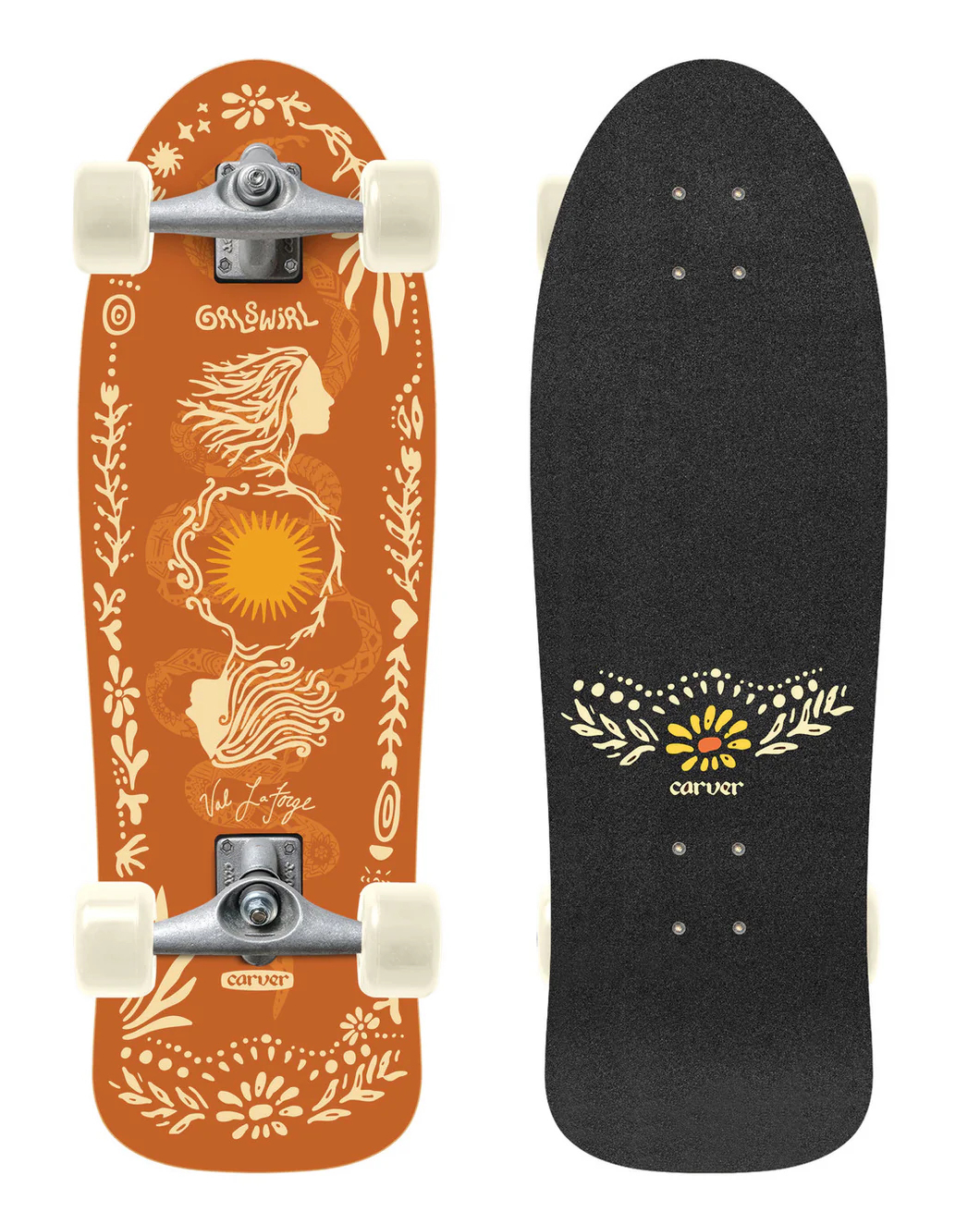 Deska surfskate Carver Sunflower 31" GRLSWIRL
