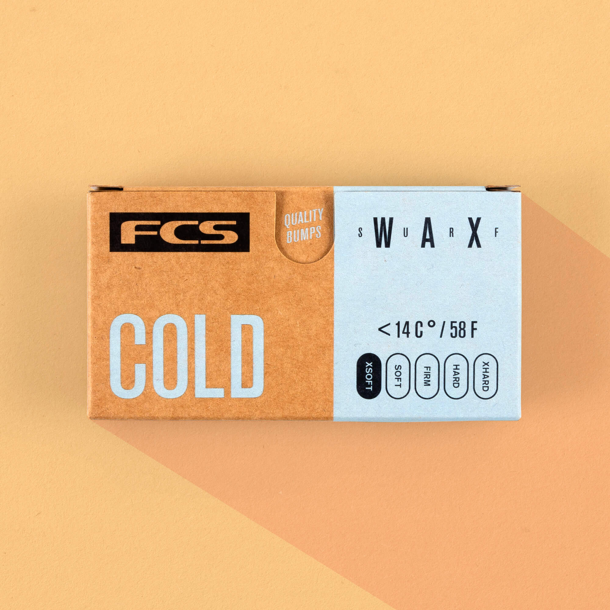Wosk do deski surfingowej FCS Surf Wax Cold <14'C