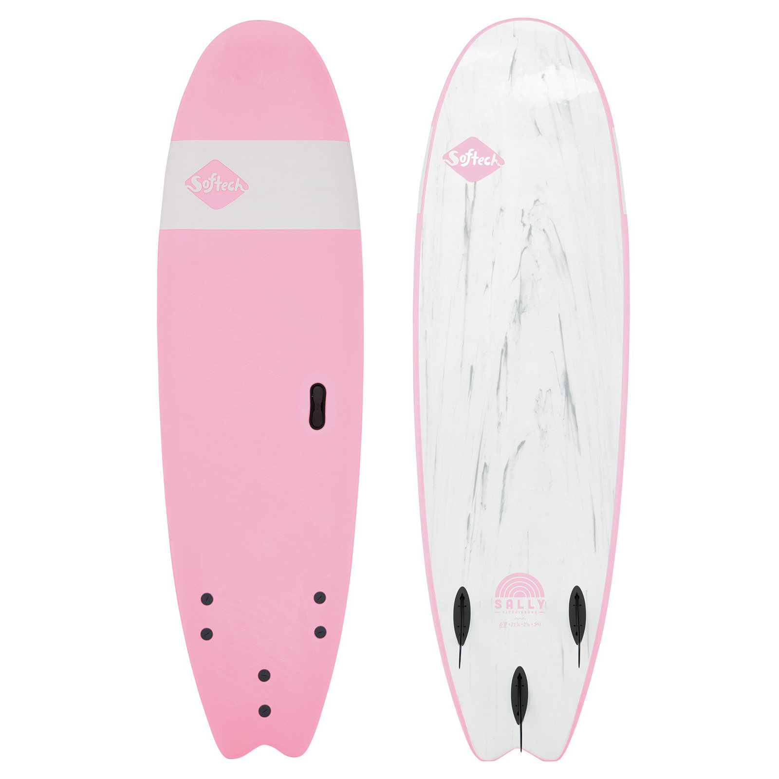 Deska surfingowa Softech Sally Różowa 6'0