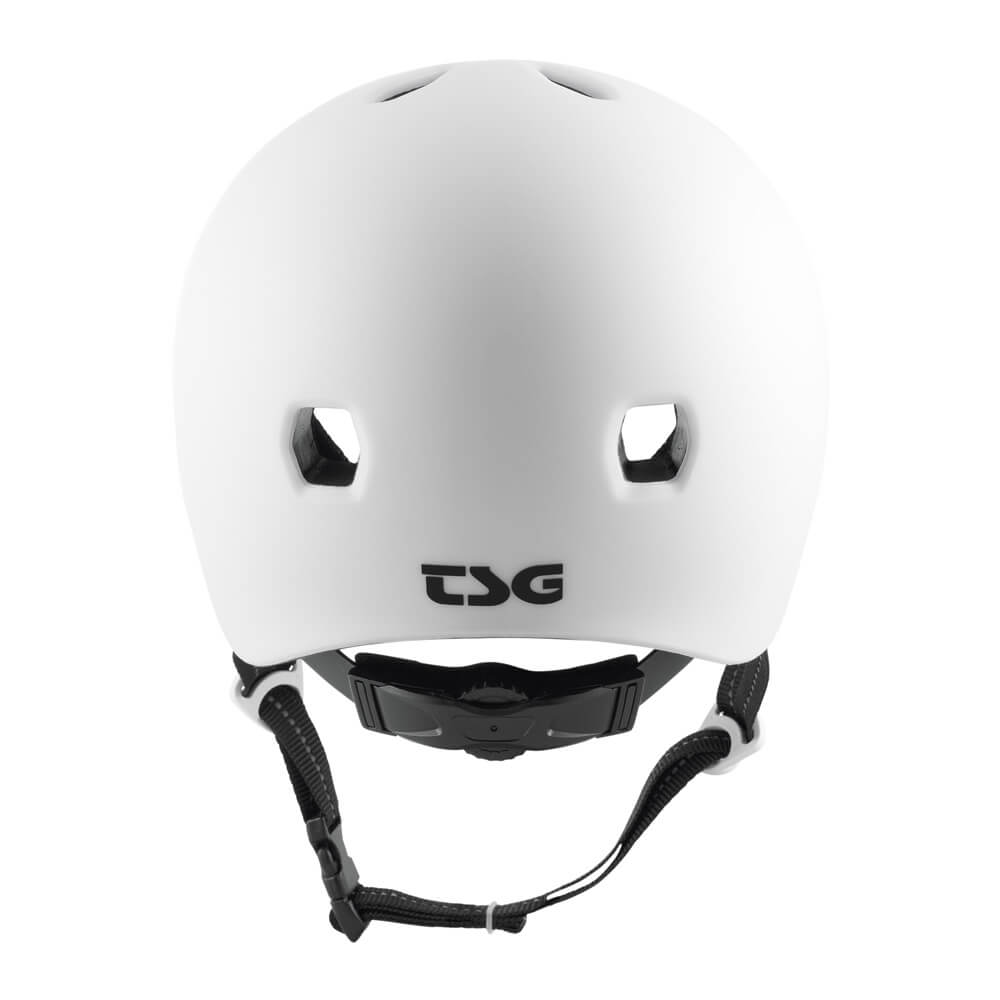 Biały Kask TSG Meta dla Dziecka - lekki kask do deskorolki